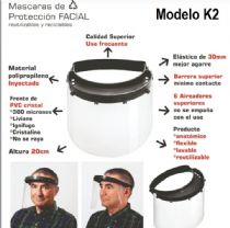 Mascara Protectora Facial | MODELO K2